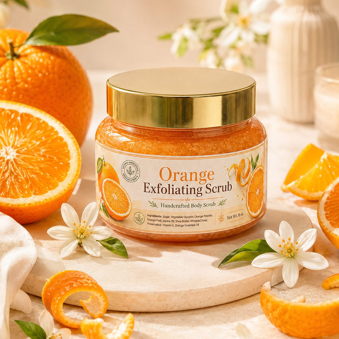 Orange Body Scrub