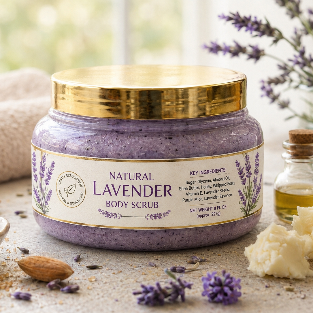 Lavender Body Scrub